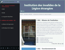 Tablet Screenshot of iile.legion-etrangere.com