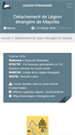 Mobile Screenshot of dlem.legion-etrangere.com