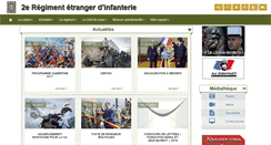 Desktop Screenshot of 2rei.legion-etrangere.com