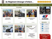 Tablet Screenshot of 2rei.legion-etrangere.com