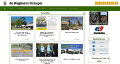 Desktop Screenshot of 4re.legion-etrangere.com