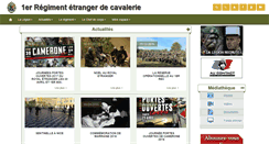 Desktop Screenshot of 1rec.legion-etrangere.com