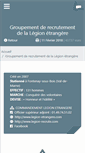 Mobile Screenshot of grle.legion-etrangere.com